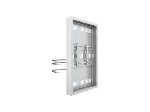 Multibrackets M Pro Series Enclosure 43" Column Medium White Signage Display Enclosures Multibrackets