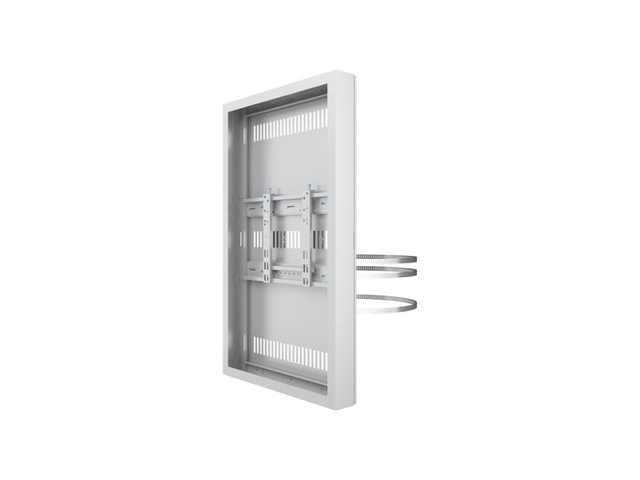 Multibrackets M Pro Series Enclosure 43" Column Medium White Signage Display Enclosures Multibrackets