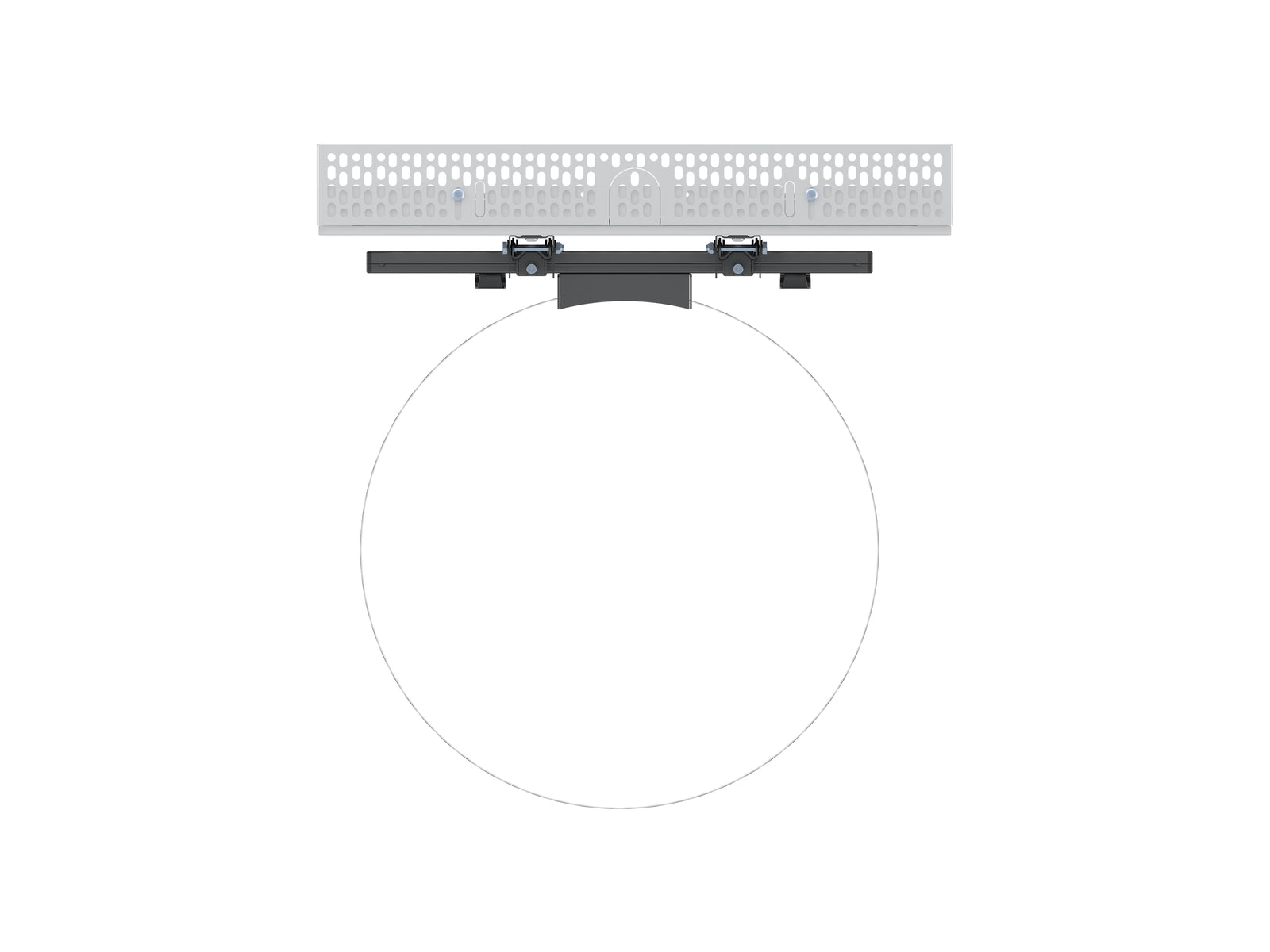 Multibrackets M Pro Series Enclosure 43" Column Medium White Signage Display Enclosures Multibrackets