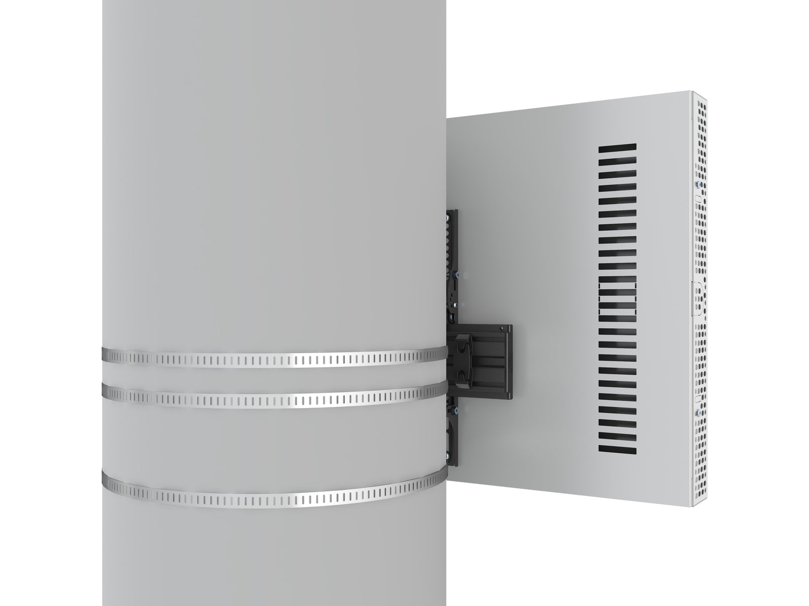Multibrackets M Pro Series Enclosure 43" Column Medium White Signage Display Enclosures Multibrackets