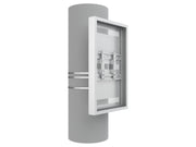 Multibrackets M Pro Series Enclosure 43" Column Medium White Signage Display Enclosures Multibrackets