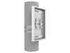 Multibrackets M Pro Series Enclosure 43" Column Medium White Signage Display Enclosures Multibrackets