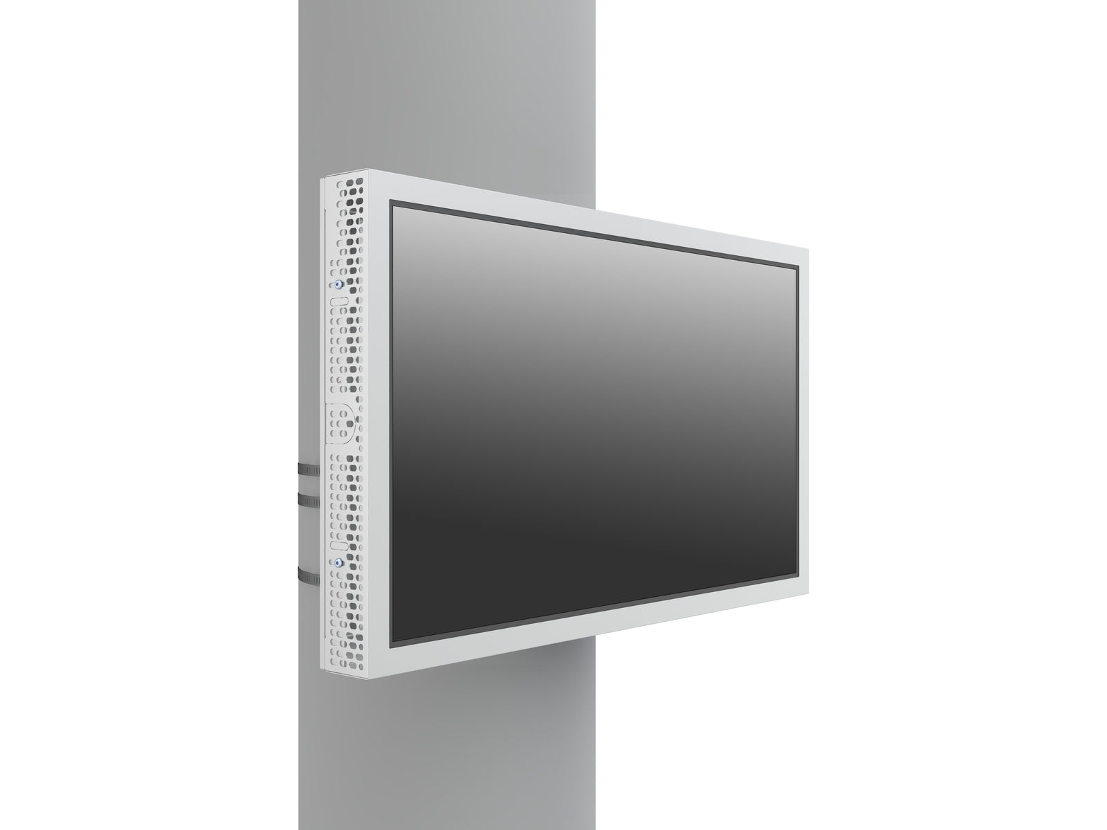 Multibrackets M Pro Series Enclosure 43" Column Medium White Signage Display Enclosures Multibrackets