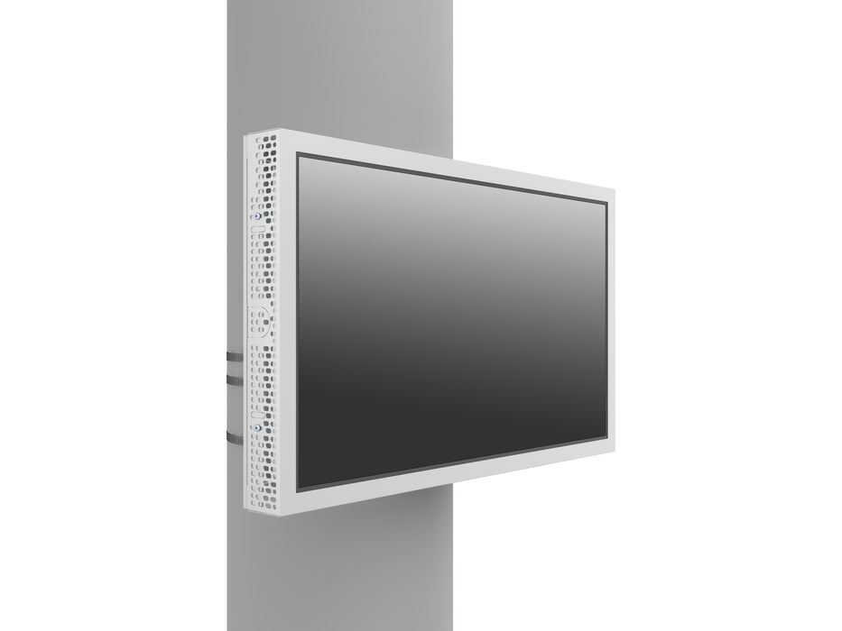 Multibrackets M Pro Series Enclosure 43" Column Medium White Signage Display Enclosures Multibrackets