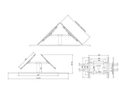Multibrackets M Store Shelf Mount Pro Dual - (32"-49") Wall Mount Bracket Multibrackets