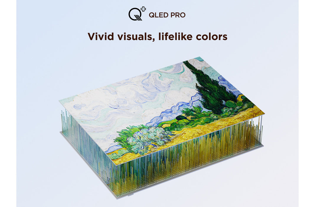 TCL 75" Class NXTVISION 4K QLED Pro 120Hz Smart TV | 75A300W-UK TCL Smart TV TCL