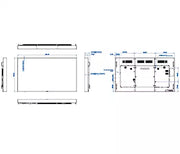Philips H-Line | 75BDL3003H/00 75" 4K Ultra High Brightness Large Format Display High Brightness Digital Signage Philips