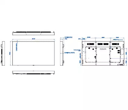 Philips H-Line | 75BDL3003H/00 75" 4K Ultra High Brightness Large Format Display High Brightness Digital Signage Philips