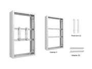 Multibrackets M Pro Series Enclosure 43" Medium B2B White Signage Display Enclosures Multibrackets