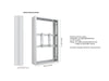 Multibrackets M Pro Series Enclosure 43" Medium B2B White Signage Display Enclosures Multibrackets