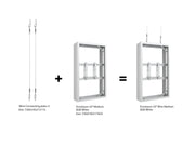Multibrackets M Pro Series Enclosure 43" Medium B2B White Signage Display Enclosures Multibrackets