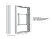 Multibrackets M Pro Series Enclosure 50" Medium B2B White Signage Display Enclosures Multibrackets