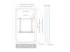 Multibrackets M Pro Series Enclosure 50" Medium B2B White Signage Display Enclosures Multibrackets