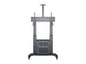 Multibrackets M Public Floorstand Dual Pillar 180 HD with AV Cabinet | For 60" - 100" Screens