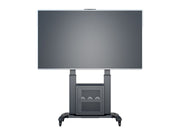 Multibrackets M Public Floorstand Dual Pillar 180 HD with AV Cabinet | For 60" - 100" Screens Mobile Trolley Multibrackets