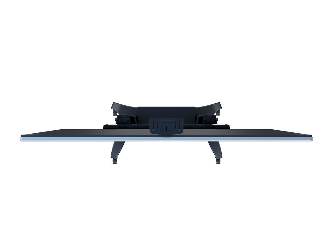 Multibrackets M Public Floorstand Dual Pillar 180 HD with AV Cabinet | For 60" - 100" Screens Mobile Trolley Multibrackets