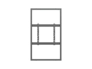 Multibrackets M Pro Series Enclosure 55" Medium B2B Black Signage Display Enclosures Multibrackets