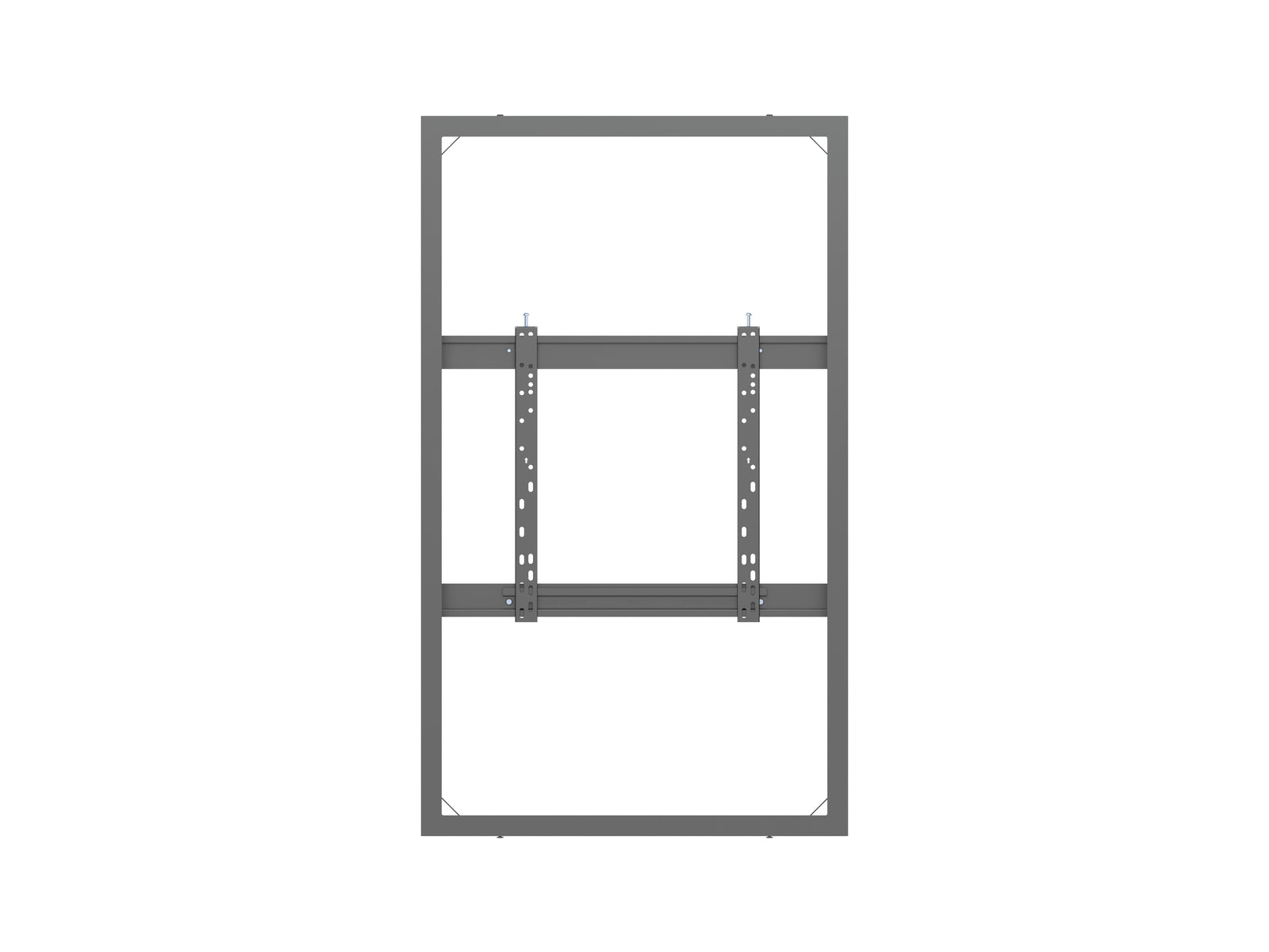 Multibrackets M Pro Series Enclosure 65" Medium B2B Black Signage Display Enclosures Multibrackets