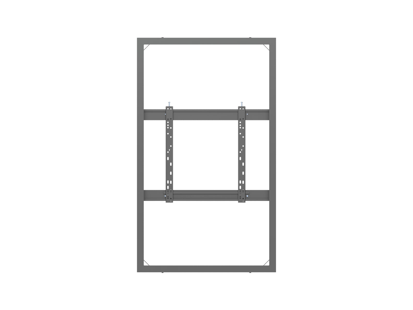 Multibrackets M Pro Series Enclosure 55" Medium B2B Black Signage Display Enclosures Multibrackets