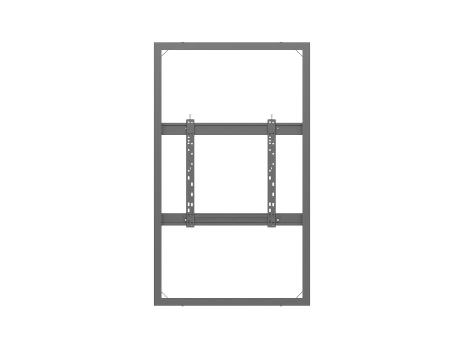 Multibrackets M Pro Series Enclosure 65" Medium B2B Black Signage Display Enclosures Multibrackets