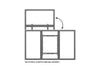 Multibrackets M Pro Series Enclosure 65" Medium B2B Black Signage Display Enclosures Multibrackets