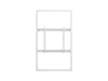Multibrackets M Pro Series Enclosure 55" Medium B2B White Signage Display Enclosures Multibrackets