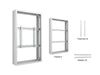 Multibrackets M Pro Series Enclosure 55" Medium B2B White Signage Display Enclosures Multibrackets
