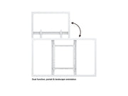 Multibrackets M Pro Series Enclosure 55" Medium B2B White Signage Display Enclosures Multibrackets