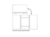 Multibrackets M Pro Series Enclosure 55" Medium B2B White Signage Display Enclosures Multibrackets
