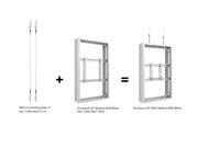 Multibrackets M Pro Series Enclosure 55" Medium B2B White Signage Display Enclosures Multibrackets