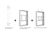 Multibrackets M Pro Series Enclosure 55" Medium B2B White Signage Display Enclosures Multibrackets