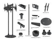 Multibrackets MBF3U M Floorstand Triple Pro - (32"-65") Floor Stand Multibrackets
