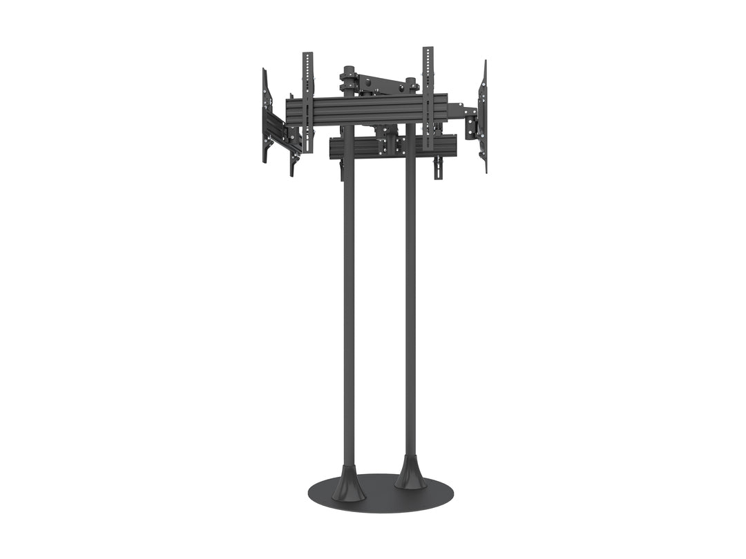 Multibrackets MBF4U M Floorstand Quad Pro - (32"-65") Floor Stand Multibrackets