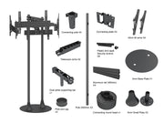 Multibrackets MBF4U M Floorstand Quad Pro - (32"-65") Floor Stand Multibrackets