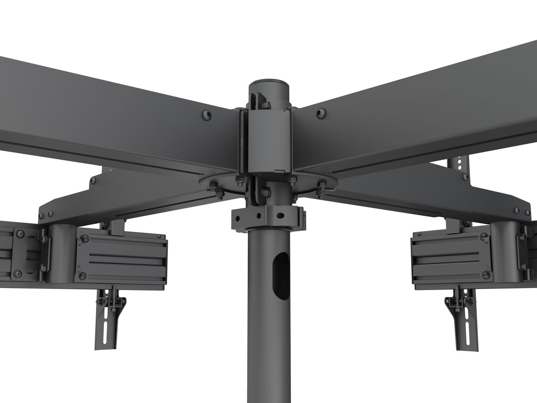 Multibrackets MBF4U M Floorstand Quad Pro - (32"-65") Floor Stand Multibrackets