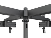 Multibrackets MBF4U M Floorstand Quad Pro - (32"-65") Floor Stand Multibrackets