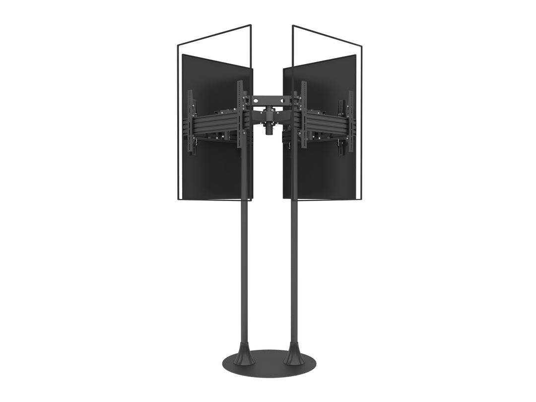 Multibrackets MBF4U M Floorstand Quad Pro - (32"-65") Floor Stand Multibrackets