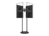 Multibrackets MBF4U M Floorstand Quad Pro - (32"-65")