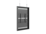 Multibrackets M Pro Series Enclosure 55" Wire Slim Medium Black Signage Display Enclosures Multibrackets