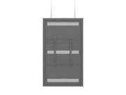Multibrackets M Pro Series Enclosure 55" Wire Slim Medium Black Signage Display Enclosures Multibrackets