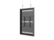 Multibrackets M Pro Series Enclosure 55" Wire Slim Medium Black Signage Display Enclosures Multibrackets
