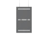 Multibrackets M Pro Series Enclosure 55" Wire Slim Medium Black Signage Display Enclosures Multibrackets