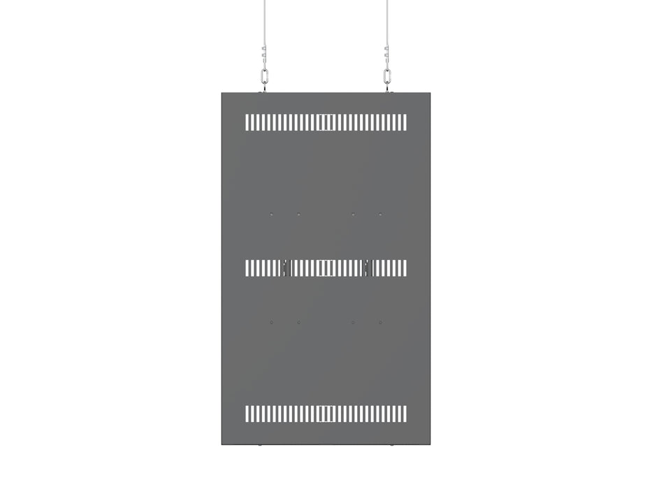 Multibrackets M Pro Series Enclosure 55" Wire Slim Medium Black Signage Display Enclosures Multibrackets