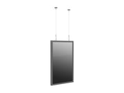 Multibrackets M Pro Series Enclosure 55" Wire Slim Medium Black Signage Display Enclosures Multibrackets