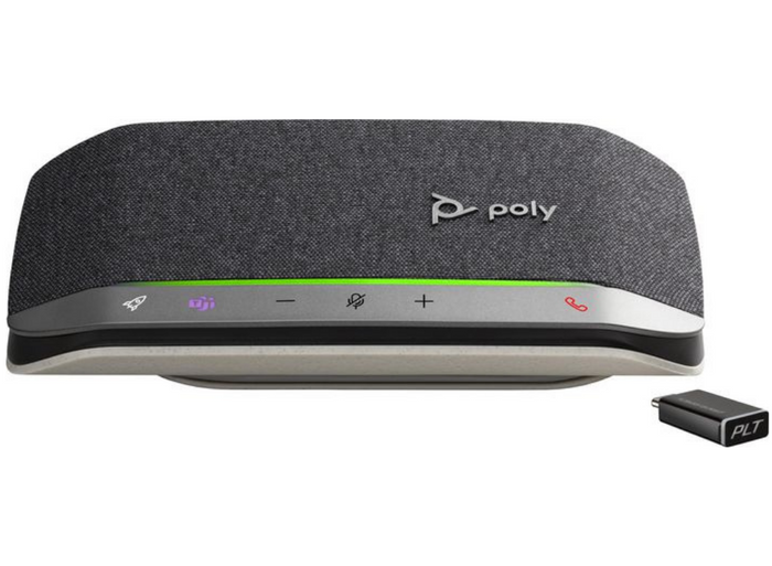 HP Poly Sync 20+ Microsoft Teams Certified USB-A Speakerphone | 772C9AA Audio Conferencing System Poly