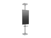 Multibrackets Pro D-Series MBFC1UD M Floor to Ceiling Mount - Up to 32"-65" Screen Floor to Ceiling Display Mount Multibrackets