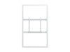 Multibrackets M Pro Series Enclosure 65" Medium B2B White Signage Display Enclosures Multibrackets