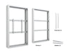 Multibrackets M Pro Series Enclosure 65" Medium B2B White Signage Display Enclosures Multibrackets