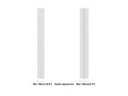 Multibrackets M Pro Series Enclosure 65" Medium B2B White Signage Display Enclosures Multibrackets