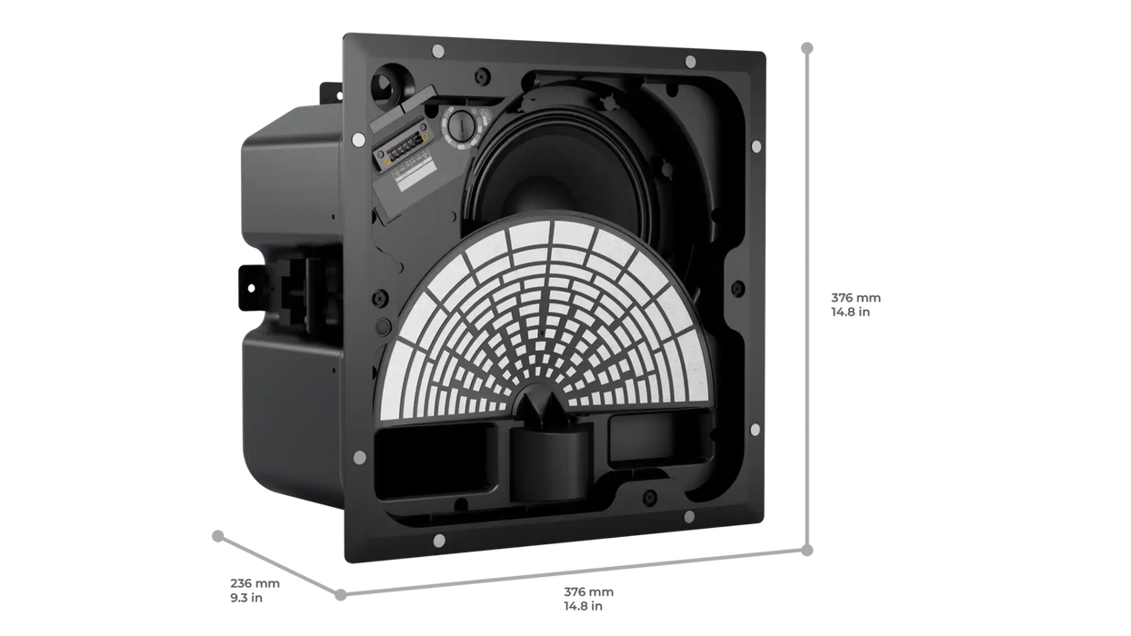 Bose EdgeMax EM180 In-Ceiling Premium Loudspeaker White | 777189-0220 Loudspeaker BOSE